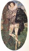 Nicholas Hilliard Young Man Leaning Against a Tree (nn03) Germany oil painting artist